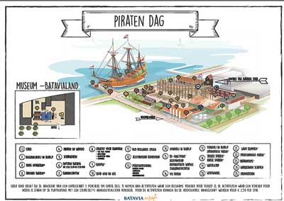 Piratendag map