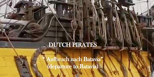 Dutch Pirates in Aufbruch nach Batavia